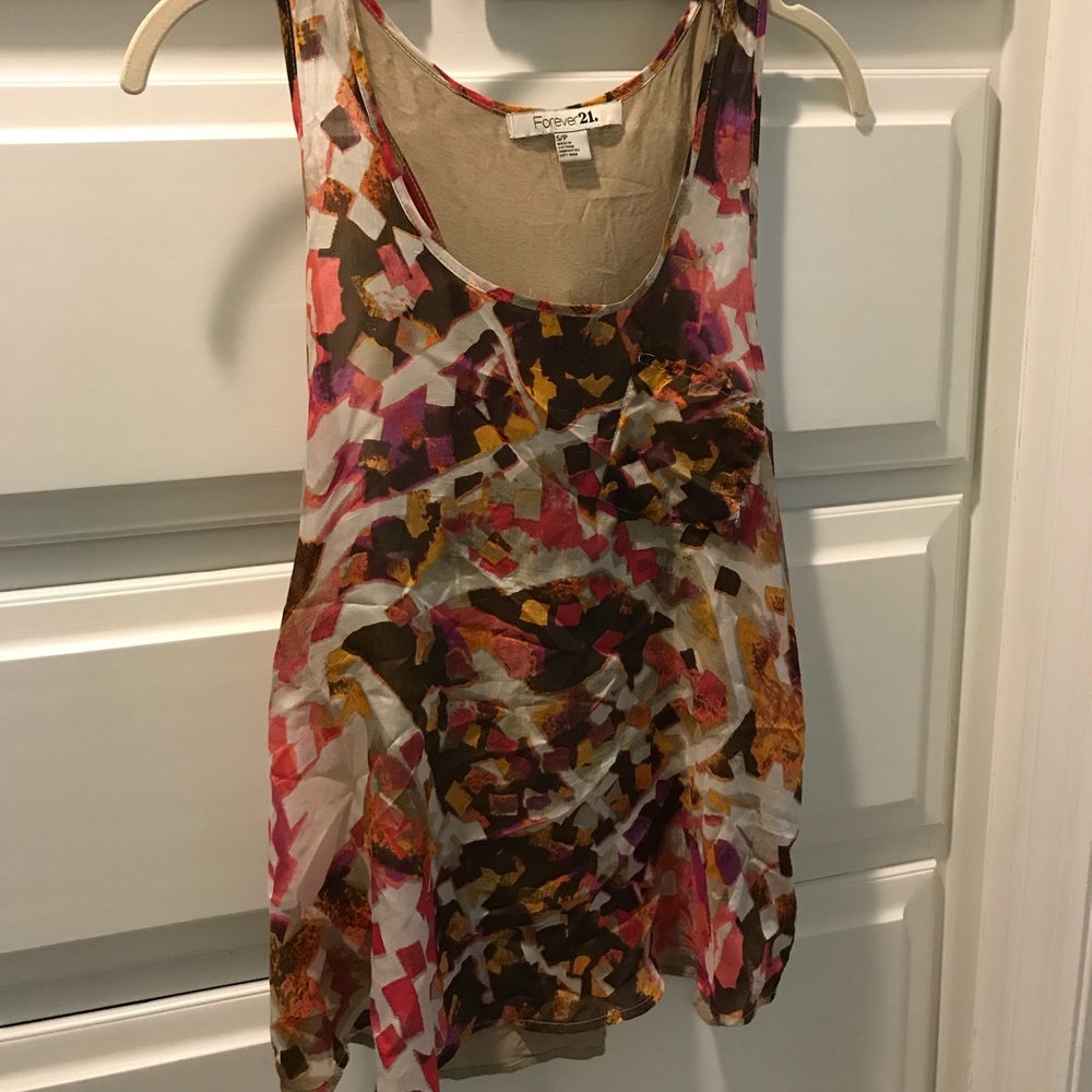 Forever 21 silk tank